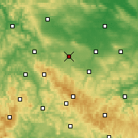 Nearby Forecast Locations - Гота - карта