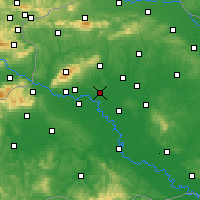 Nearby Forecast Locations - Дуго-Село - карта