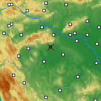 Nearby Forecast Locations - Ястребарско - карта
