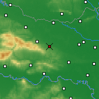 Nearby Forecast Locations - Нашице - карта