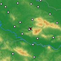Nearby Forecast Locations - Пакрац - карта