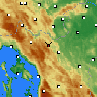 Nearby Forecast Locations - Врбовско - карта