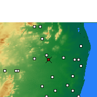 Nearby Forecast Locations - Arakkonam - карта