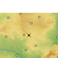 Nearby Forecast Locations - Badepalle - карта