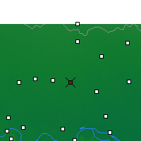Nearby Forecast Locations - Banmankhi Bazar - карта