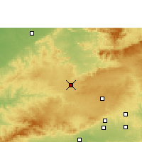 Nearby Forecast Locations - Betul - карта
