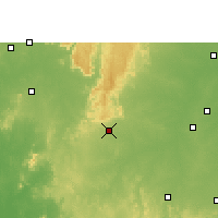 Nearby Forecast Locations - Dongargarh - карта