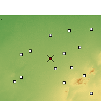 Nearby Forecast Locations - Fatehpur - карта