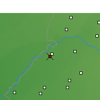 Nearby Forecast Locations - Фирозпур - карта