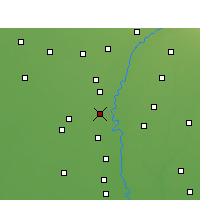 Nearby Forecast Locations - Gharaunda - карта