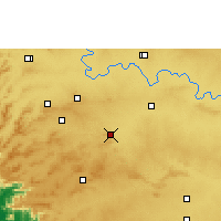 Nearby Forecast Locations - Gokak - карта