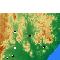 Nearby Forecast Locations - Gunupur - карта
