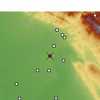 Nearby Forecast Locations - Гурдаспур - карта