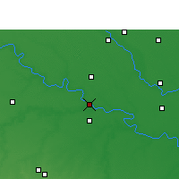 Nearby Forecast Locations - Хамирпур - карта