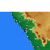 Nearby Forecast Locations - Kadirur - карта