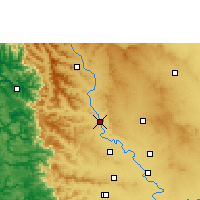 Nearby Forecast Locations - Karad - карта