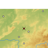Nearby Forecast Locations - Katni - карта