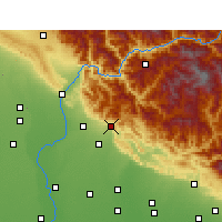 Nearby Forecast Locations - Котдвара - карта