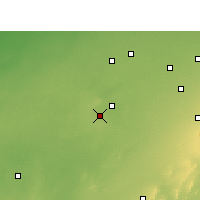 Nearby Forecast Locations - Ladnu - карта