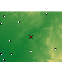 Nearby Forecast Locations - Lunavada - карта