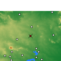 Nearby Forecast Locations - Madhupur - карта