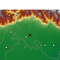 Nearby Forecast Locations - Mainaguri - карта