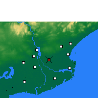 Nearby Forecast Locations - Mandapeta - карта