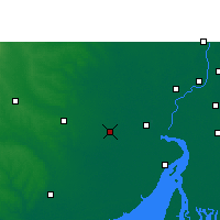 Nearby Forecast Locations - Мидинипур - карта