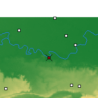 Nearby Forecast Locations - Мирзапур - карта