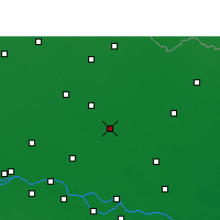 Nearby Forecast Locations - Музаффарпур - карта