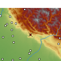Nearby Forecast Locations - Nahan - карта