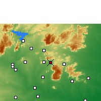 Nearby Forecast Locations - Namagiripettai - карта