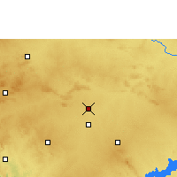 Nearby Forecast Locations - Nargund - карта