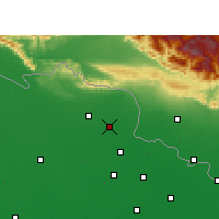Nearby Forecast Locations - Narkatiaganj - карта