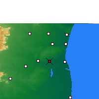 Nearby Forecast Locations - Neyveli - карта