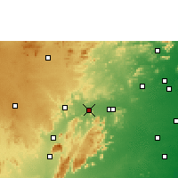 Nearby Forecast Locations - Pallikonda - карта