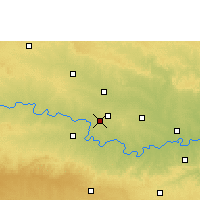 Nearby Forecast Locations - Pathri - карта