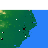 Nearby Forecast Locations - Pattamundai - карта