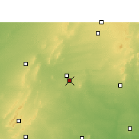 Nearby Forecast Locations - Phulera - карта