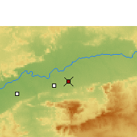 Nearby Forecast Locations - Pipariya - карта