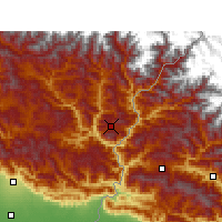 Nearby Forecast Locations - Питхорагарх - карта