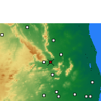 Nearby Forecast Locations - Renigunta - карта