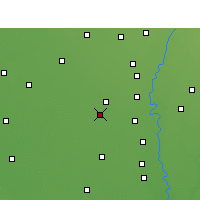 Nearby Forecast Locations - Safidon - карта