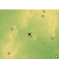 Nearby Forecast Locations - Sambhar Lake - карта
