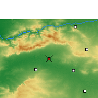 Nearby Forecast Locations - Shahada - карта