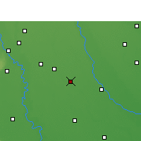 Nearby Forecast Locations - Shikarpur - карта