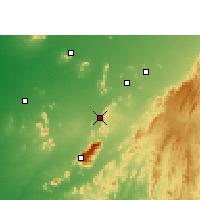 Nearby Forecast Locations - Сирохи - карта