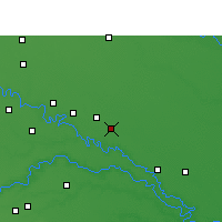 Nearby Forecast Locations - Sirsaganj - карта