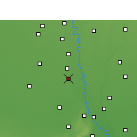 Nearby Forecast Locations - Сонипат - карта