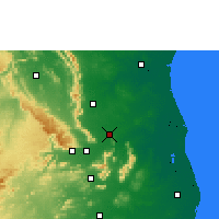 Nearby Forecast Locations - Калахасти - карта